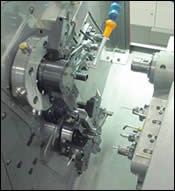 Swiss-type turning and milling center