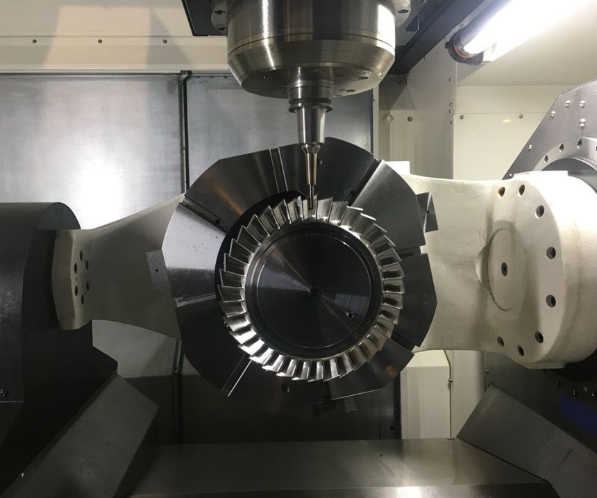 YCM NFP 500A-5AX five-axis, double-column milling and turning VMC
