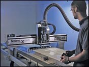 The affordable LC Series CNC router