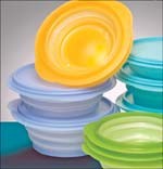 Tupperware's collapsible storage bowls