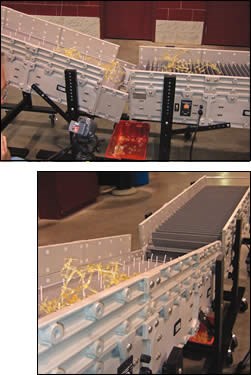 Two conveyors solved a partsrunner-separation problem
