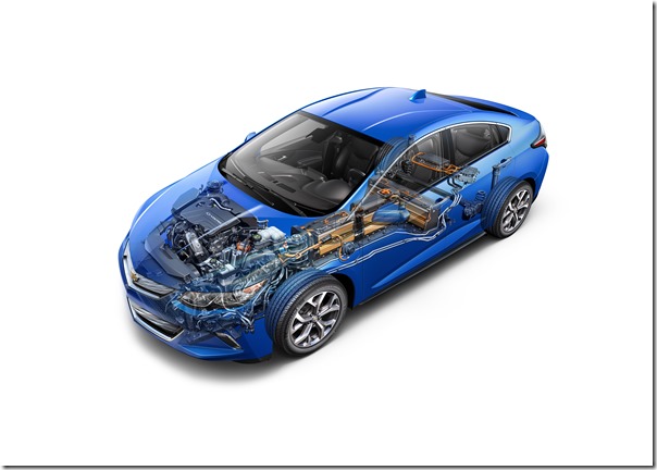 2016 Chevrolet Volt features an all-new Voltec propulsion system