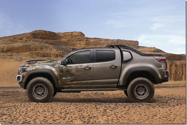 Chevrolet Colorado ZH2 fuel cell electric vehicle
