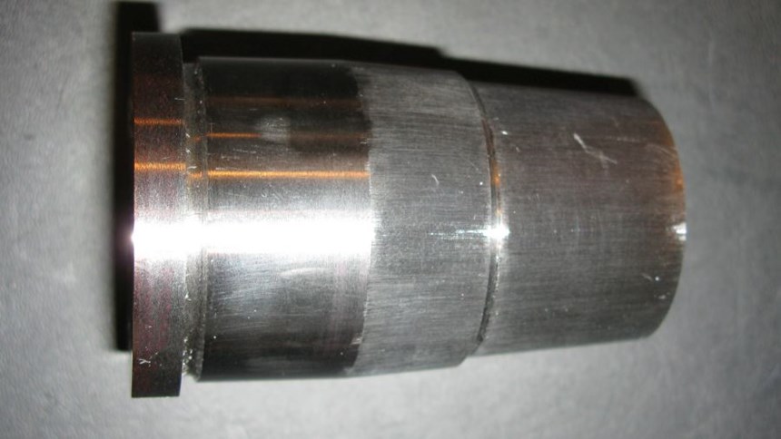 Composite core after machining