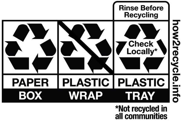 How2Recycle label
