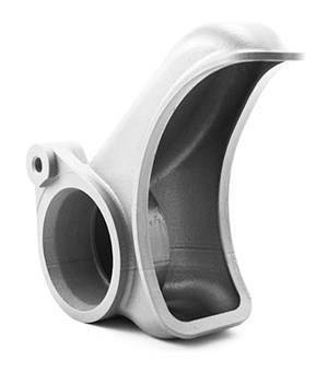 Coolant inlet for automotive made with additive manufacturing