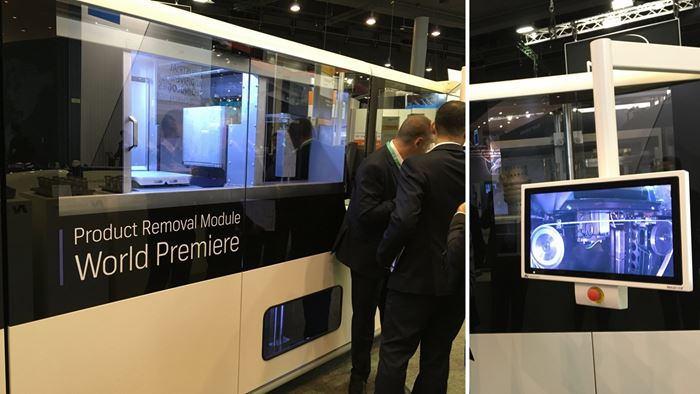 Additive Industries product removal module shown at Formnext