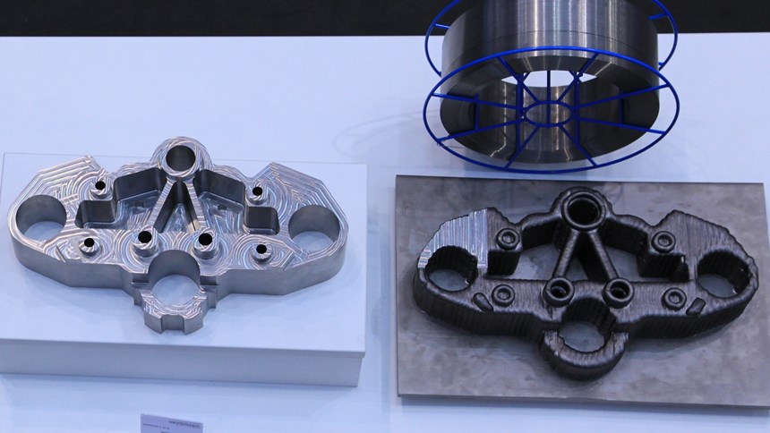 Milled and additively manufactured bearing blocks