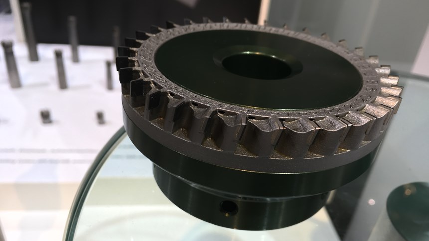 Komet 3D printed milling tool with closely spaced flutes