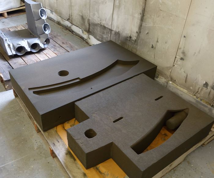 3D-printed sand mold