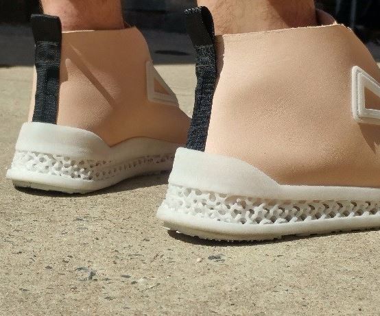 Footprint 3D shoes featuring lattice-based 3D-printed soles