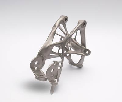 GM Seat Bracket Made with Autodesk Generative Design Software