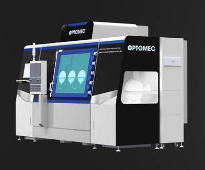 Optomec Introduces LENS 860 Hybrid Controlled Atmosphere (CA) Metal 3D Printer