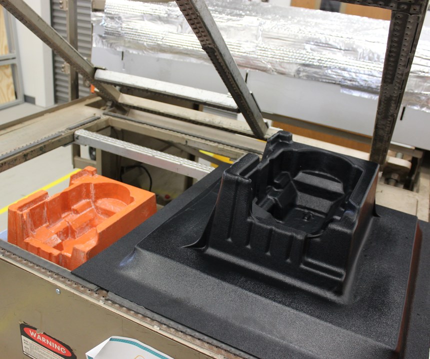 A 3d-printed vacuum forming tool and final part