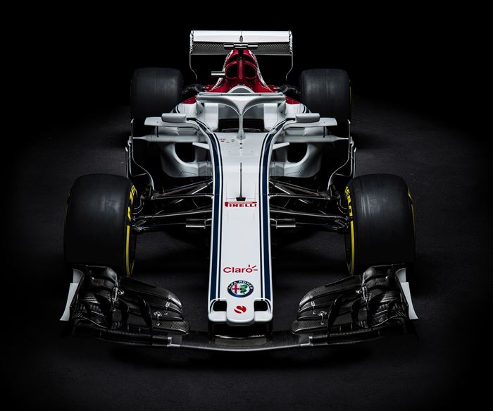 C37 2018 Alfa Romeo Sauber F1 Team race car