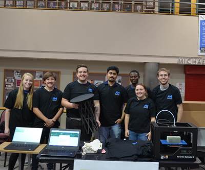 Society of Additive Manufacturing Enthusiasts Has Successful Launch at the Milwaukee School of Engineering