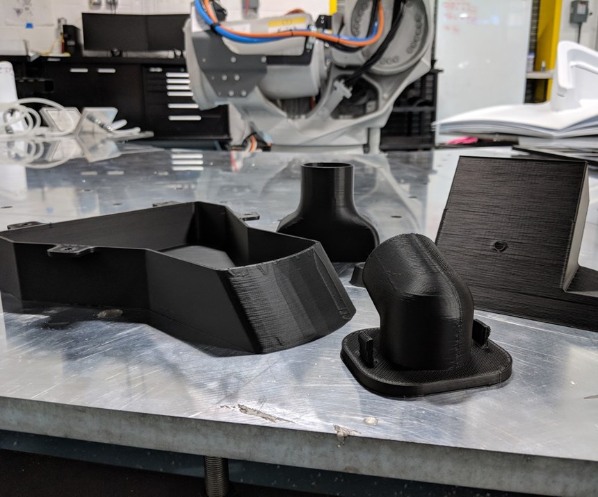 3D-printed air handling components 