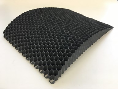 HexPEKK EM composite components are flight-ready after printing, omitting the need for costly, time-consuming secondary processing steps.