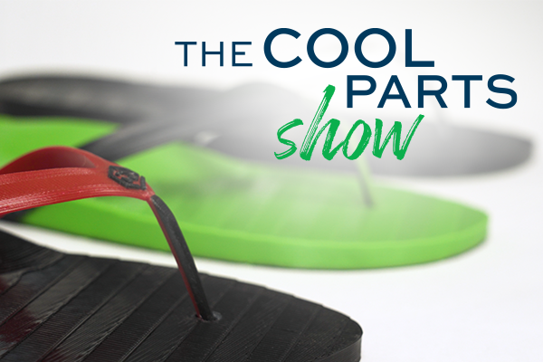 3D printed Retraction Footwear on The Cool Parts Show