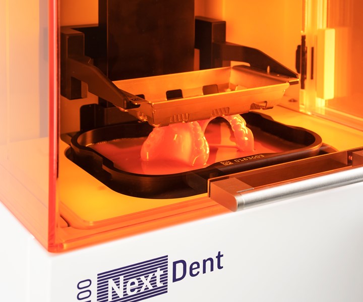 3D Systems Next Dent 3D printer for digital dentistry 