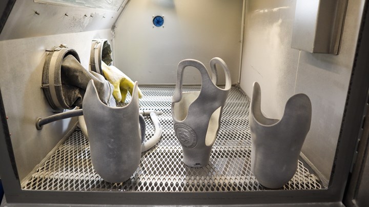 3D printed leg prostheses sockets 