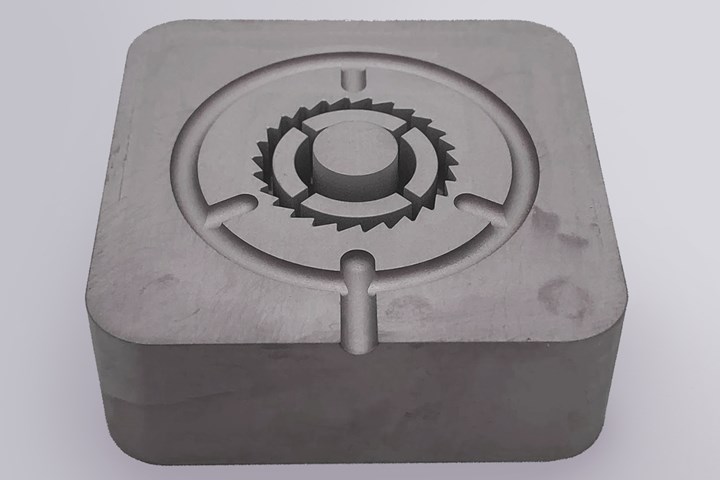 3D printed mold tool made with Mantle's TrueShape technology 