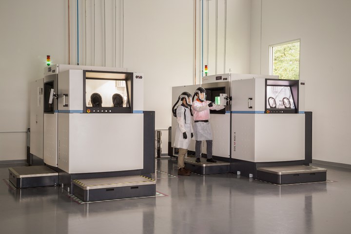 EOS 3D printers at Sintavia 