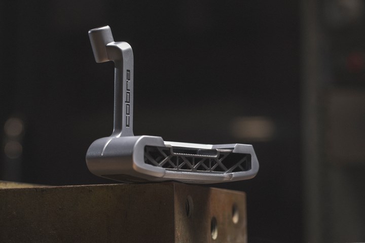 metal 3D printed putter head made with binder jetting