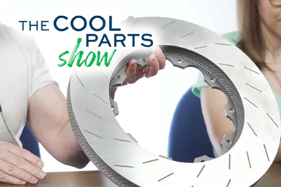 Lighter, Better-Performing Brake Rotor From 3D Printing: The Cool Parts Show #27