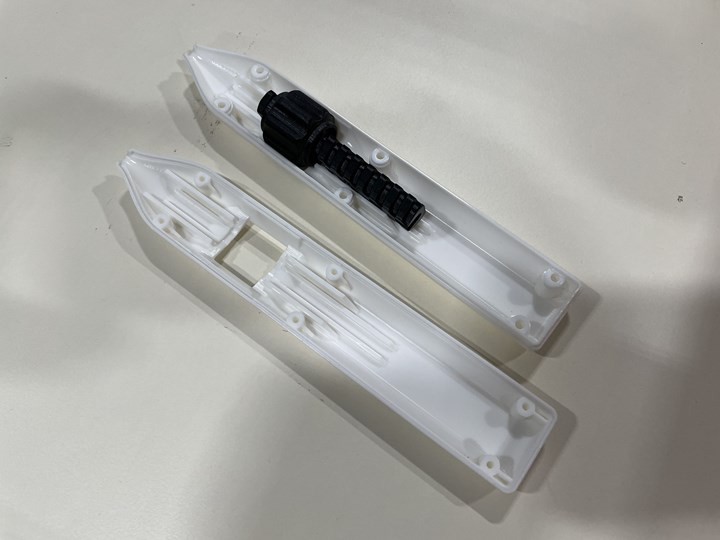 3D printed catheter handle