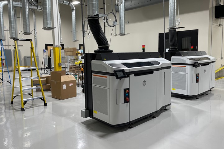 HP MJF printers at GKN Additive Auburn Hills