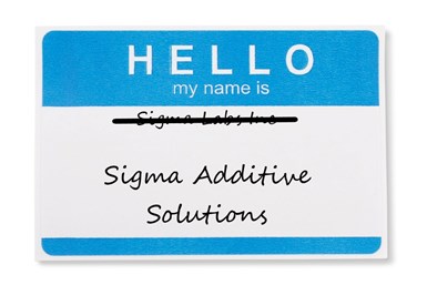 Name tag with crossed out name