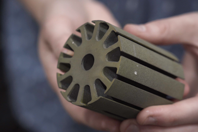 3D Printing Rotors for Electric Motors (Video)