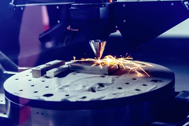 photo of a laser-based 3D printer