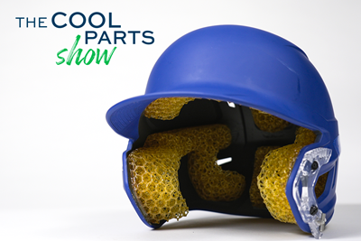 3D Printed Lattices Replace Foam for Customized Helmet Padding: The Cool Parts Show #62