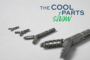Micro Robot Gripper 3D Printed All at Once, No Assembly Required: The Cool Parts Show #59
