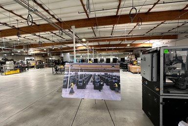 production floor at 3DEO