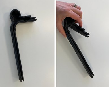 flexible 3D printed component 