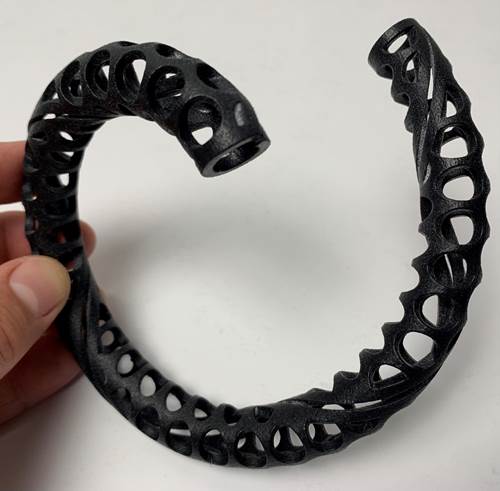 3D printed chassis coil spring sleeve