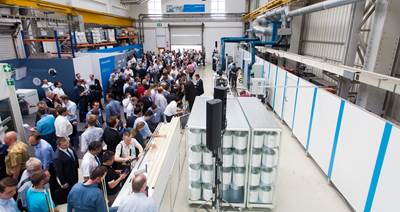 KraussMaffei doubles pultrusion speed and continued developing composites processes for large series production 