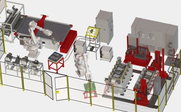 Composite Alliance Corp and TechniModul Engineering design automated composites production lines