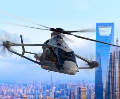 Composites and metal vie for fuselage and driveshafts in "Racer" next-gen, high-speed rotorcraft
