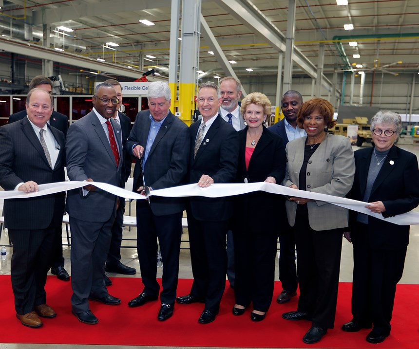 IACMI Vehicles Scale-Up Facility Detroit ribbon-cutting