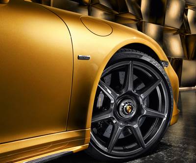 Porsche and the braided carbon fiber wheel