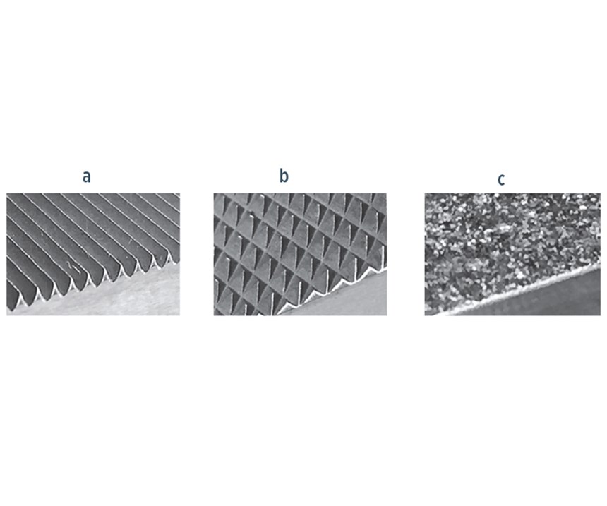 Grip surfaces used for composites