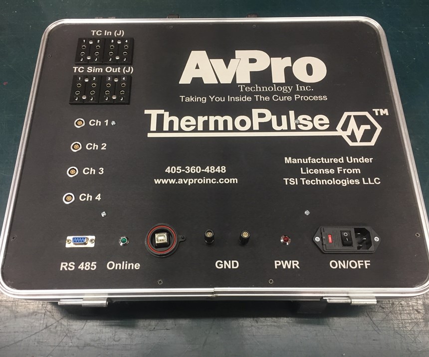 AvPro ThermoPulse prototype hot bonder-based reader and control unit