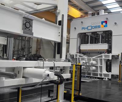 Rhodes Interform manufactures composite press for AMRC
