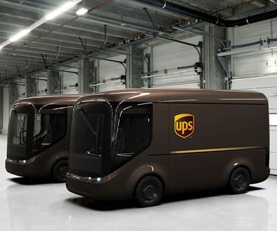 UPS to deploy fleet of composite EVs in London, Paris
