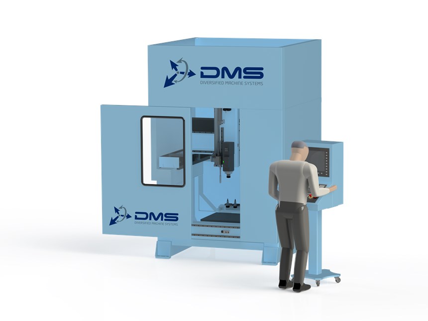 DMS Hybrid Two3 machine center.