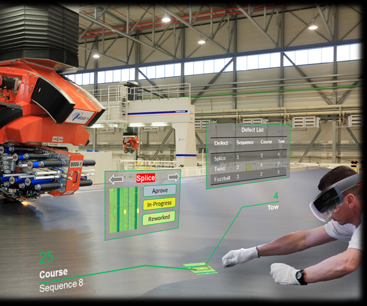 virtual reality for composites manufacturing